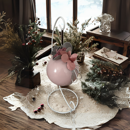 Boccia con fiori personalizzabile