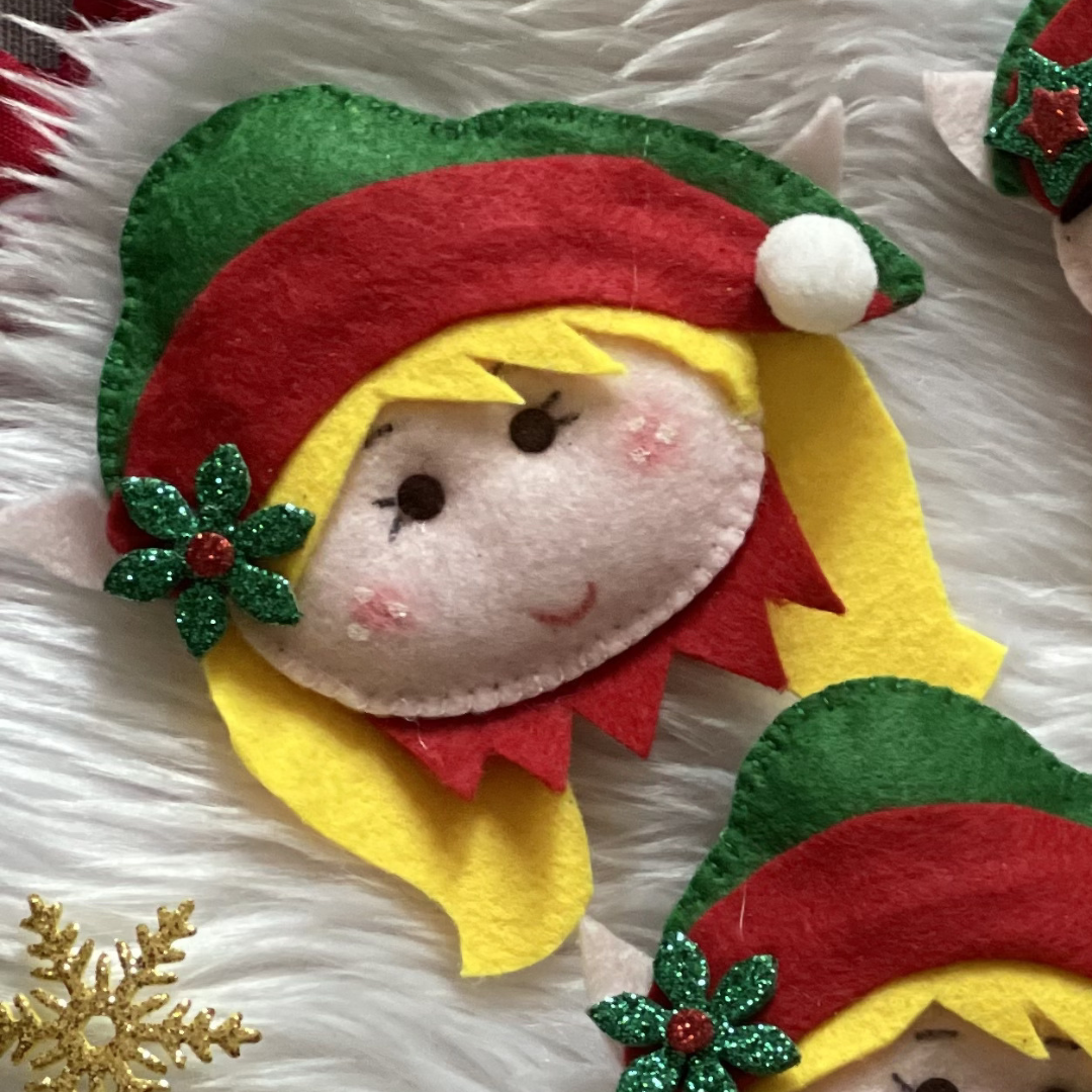 Elfa in pannolenci personalizzabile