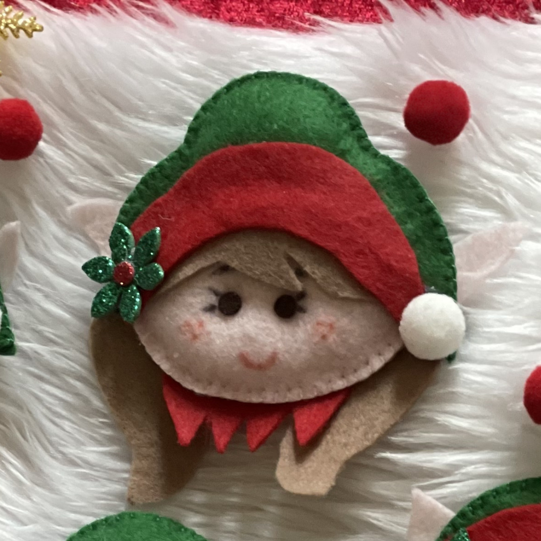 Elfa in pannolenci personalizzabile