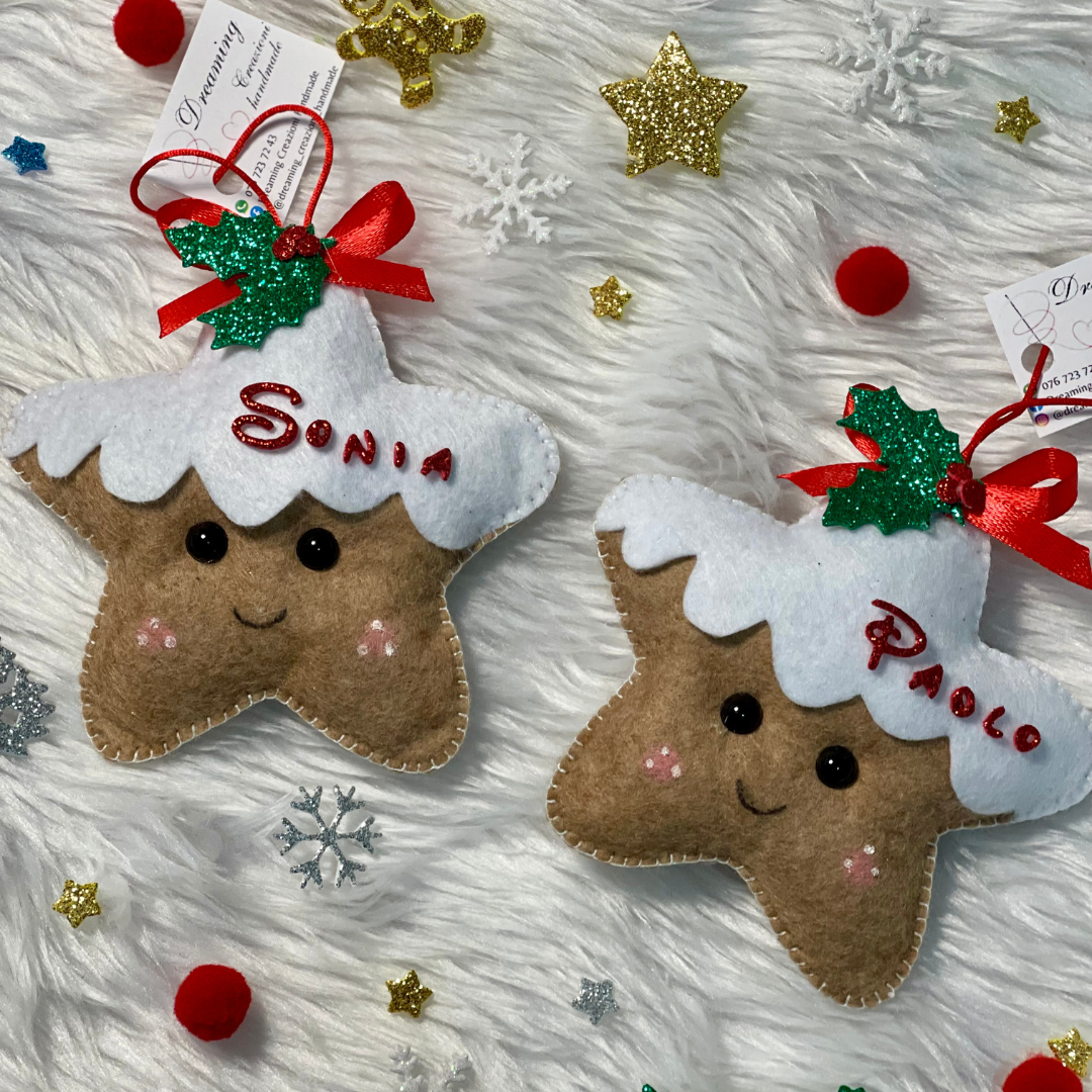 Stella Pan di Zenzero personalizzabile