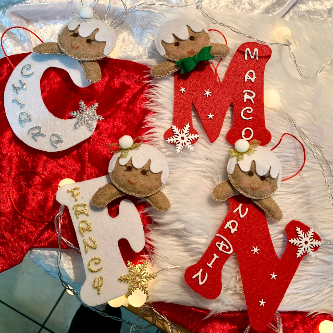 Letterina pan di zenzero personalizzabile