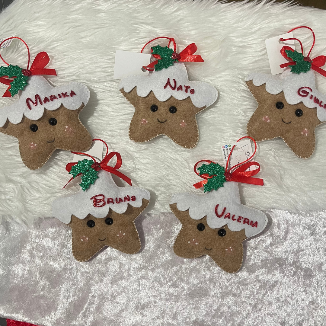 Stella Pan di Zenzero personalizzabile