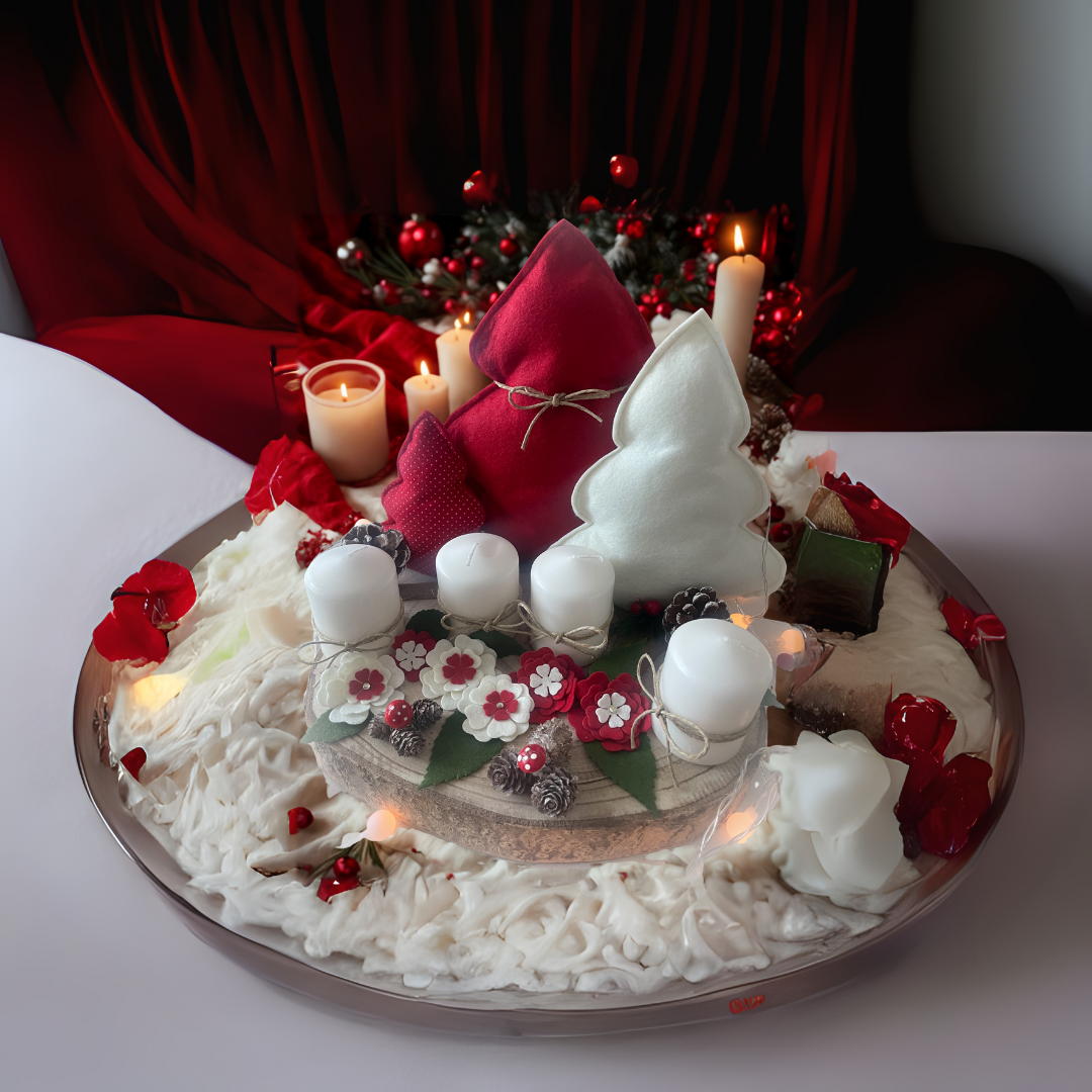 Centro tavola natalizio