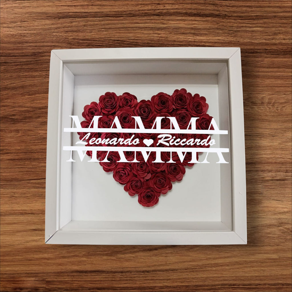 Shadow box cuore
