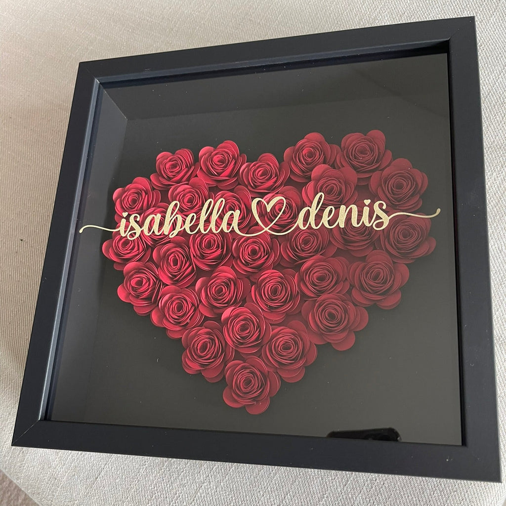Shadow box cuore
