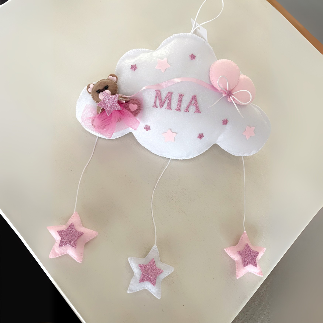 Fiocco nascita nuvola